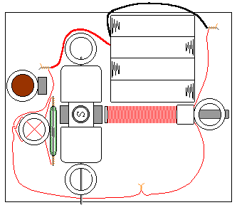 Reed switch motor with speed control unit